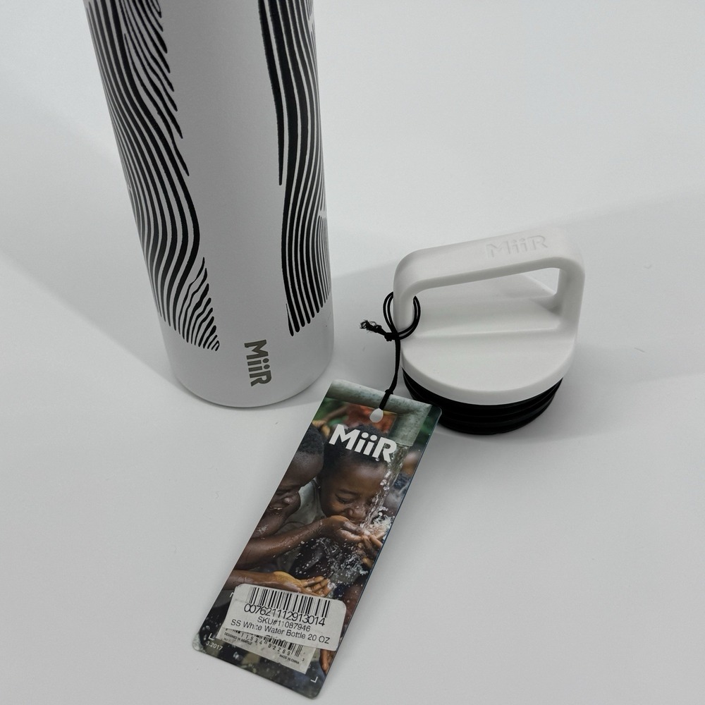 Starbucks MIIR Africa Zebra Stainless Steel Tumbler Water Bottle 20 OZ Thermos - Picture 5 of 8